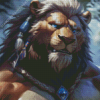 Cowardly Lion 5D Diamond Painting