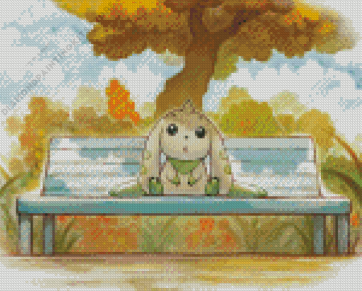 Cute Terriermon 5D Diamond Painting