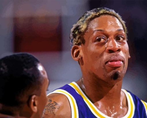 Dennis Rodman 5D Diamond Painting