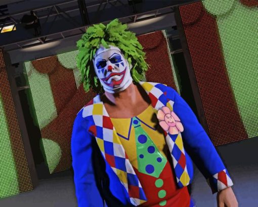 Doink The Clown 5D Diamond Painting