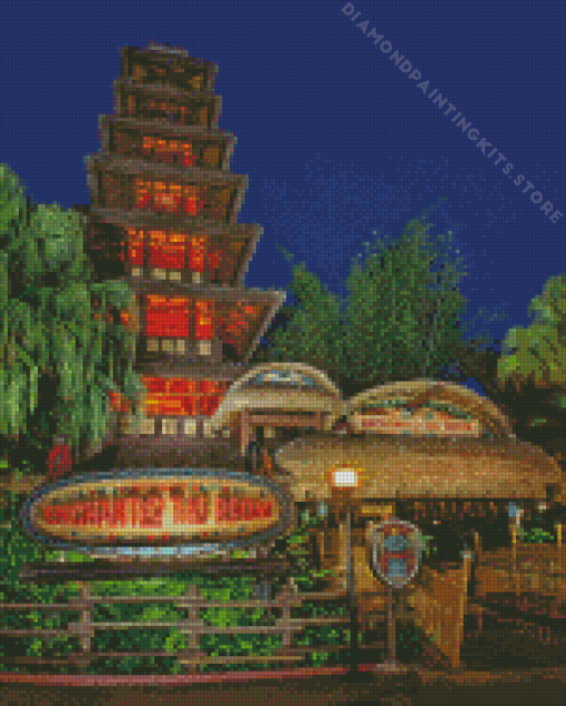 Enchanted Tiki Roo 5D Diamond Painting