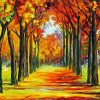 Fall Trees Art 5D Diamond Painting