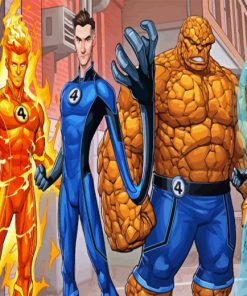 Fantastic Four 5D Diamond Painting