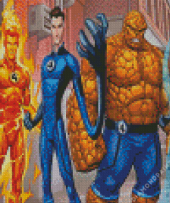 Fantastic Four 5D Diamond Painting