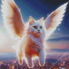 Flying Cat 5D Diamond Painting