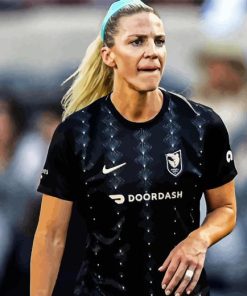 Football Player Julie Ertz 5D Diamond Painting