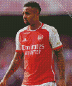 Football Player Gabriel Jesus 5D Diamond Painting