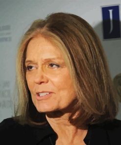 Gloria Steinem 5D Diamond Painting