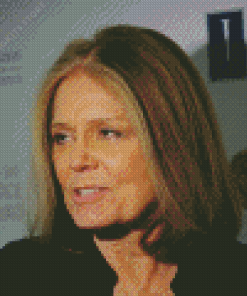 Gloria Steinem 5D Diamond Painting