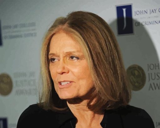 Gloria Steinem 5D Diamond Painting