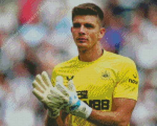 Goal keeper Nick Pope 5D Diamond Painting