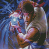 Hadouken 5D Diamond Painting