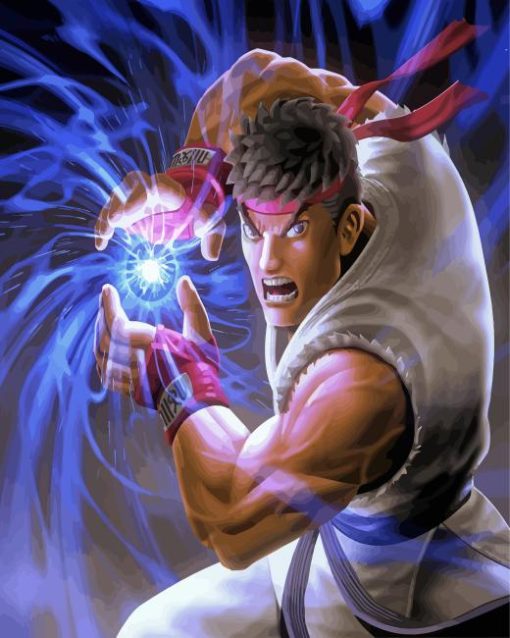 Hadouken 5D Diamond Painting