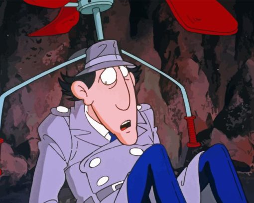 Inspector Gadget 5D Diamond Painting