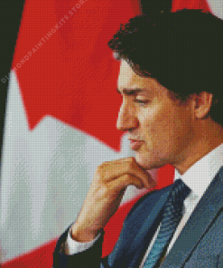 Justin Trudeau 5D Diamond Painting