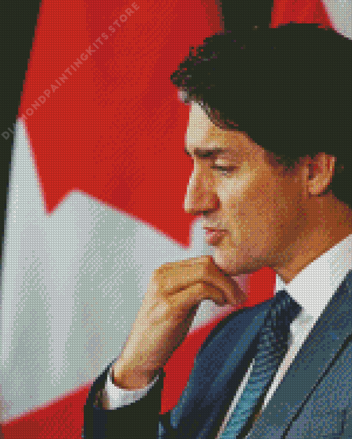 Justin Trudeau 5D Diamond Painting