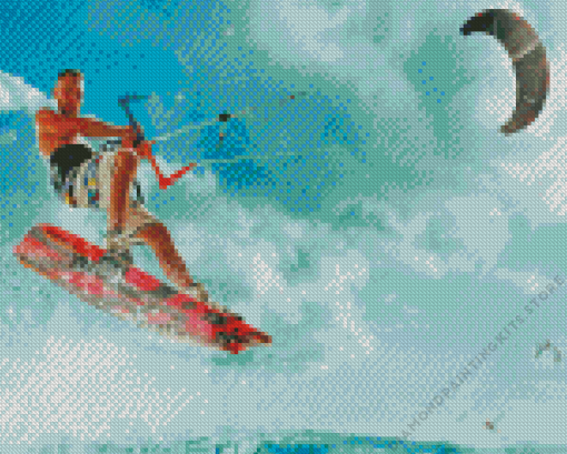 kitesurfing 5D Diamond Painting