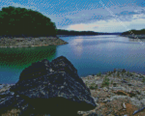 Serene Lake Cumberland 5D Diamond Painting