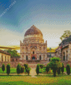 Lodhi Garden 5D Diamond Painting