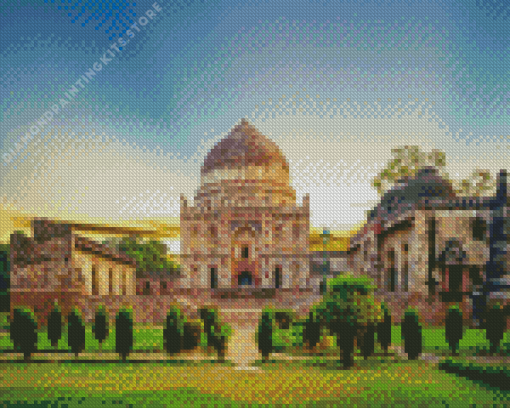 Lodhi Garden 5D Diamond Painting