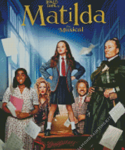 Matilda the Musical Movie 5D Diamond Painting