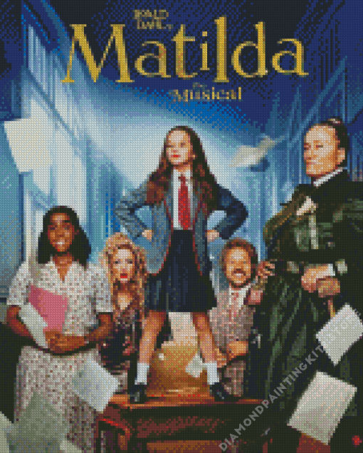 Matilda the Musical Movie 5D Diamond Painting