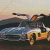 Mercedes 300sl 5D Diamond Painting