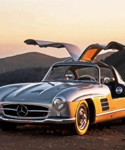 Mercedes 300sl 5D Diamond Painting