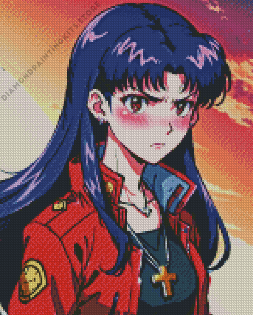 Misato Katsuragi Diamond Painting