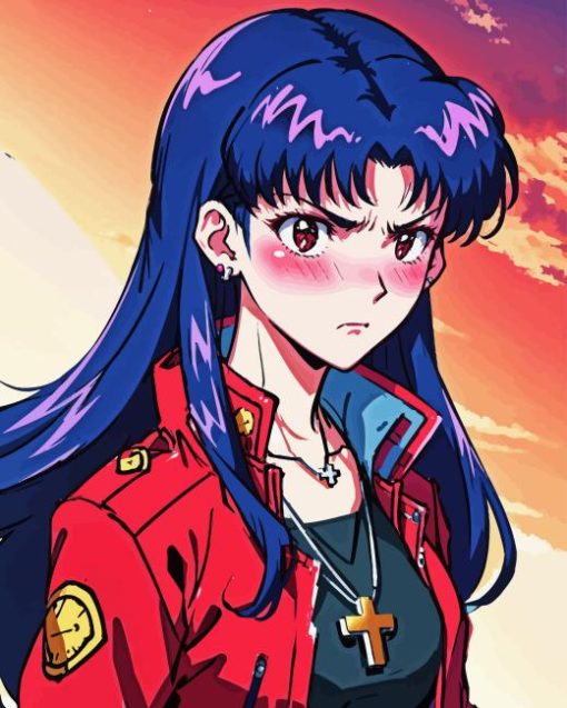 Misato Katsuragi Diamond Painting