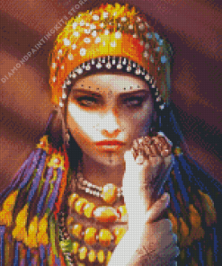 Moroccan Amazigh Girl 5D Diamond Painting