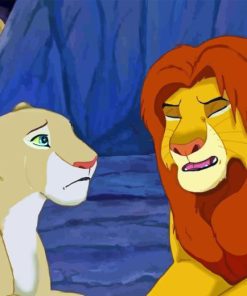 Nala and Simba 5D Diamond Painting