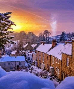 North Yorkshire in Snow 5D Diamond Painting