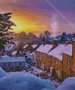 North Yorkshire in Snow 5D Diamond Painting