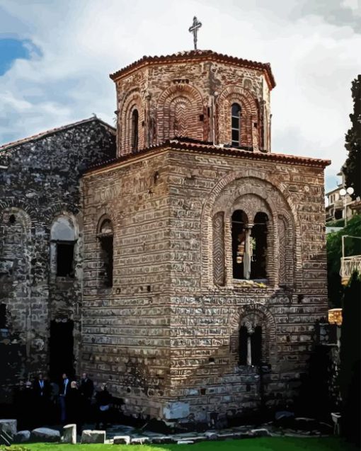 Ohrid Saint Sophia 5D Diamond Painting