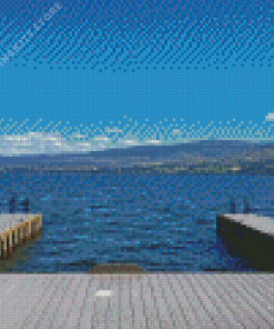 Okanagan Lake 5D Diamond Painting