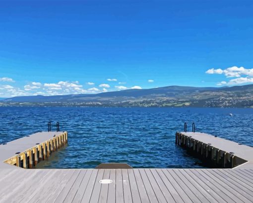 Okanagan Lake 5D Diamond Painting