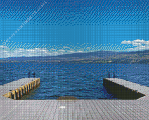 Okanagan Lake 5D Diamond Painting