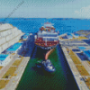 Panama Canal 5D Diamond Painting