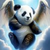 Panda Angel Animal 5D Diamond Painting