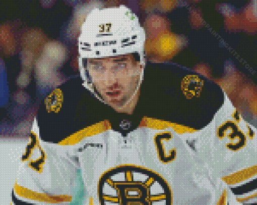 Patrice Bergeron 5D Diamond Painting