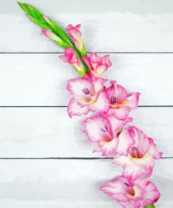 Pink Gladiolus 5D Diamond Painting