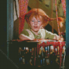 Pippi Longstocking 5D Diamond Painting