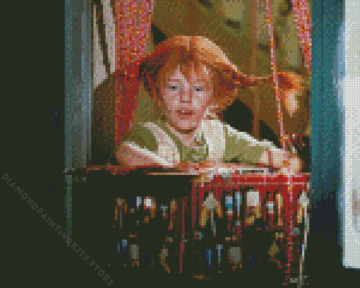 Pippi Longstocking 5D Diamond Painting