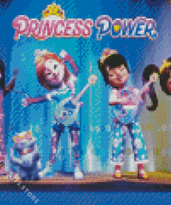 Princess Power 5D Diamond Painting