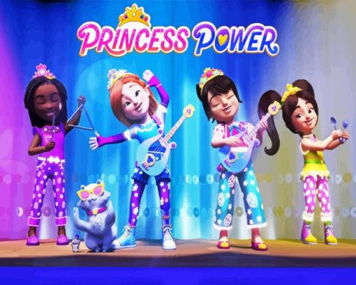 Princess Power 5D Diamond Painting