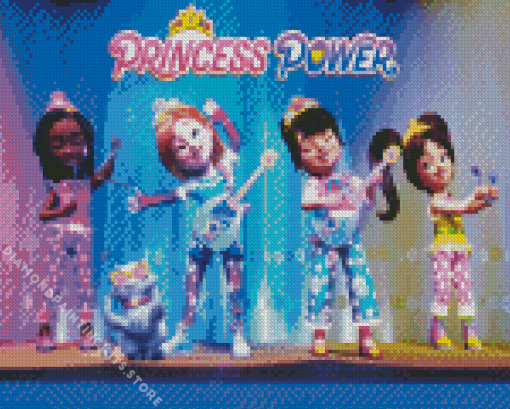 Princess Power 5D Diamond Painting