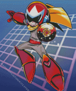 Proto Man 5D Diamond Painting