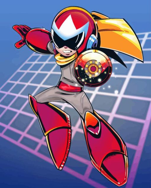 Proto Man 5D Diamond Painting