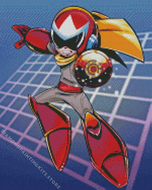 Proto Man 5D Diamond Painting